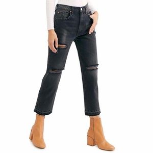 Free People distressed jeans